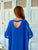 Royal Capri Silk Dress