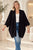 Clémence Cocoon Cardigan - Black