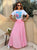 Blush Belle Maxi Cotton Maxi Skirt