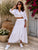 Blanc Riviera Wrap Pure Linen Co-Ord