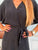 Noir Silhouette Tencel Maxi Dress - Bougie Collection