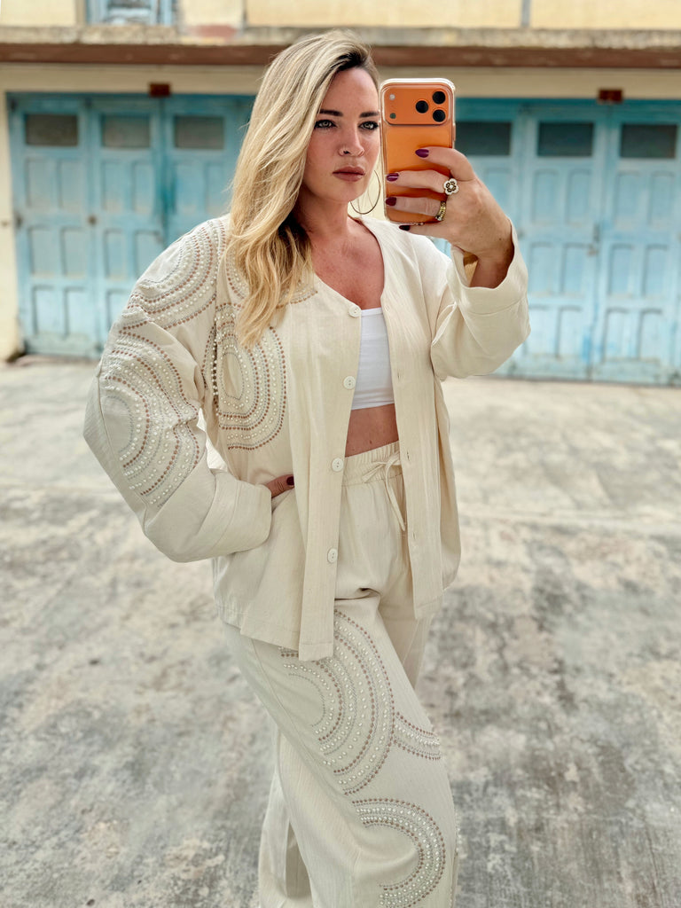 Ivory Galaxy Glam Set