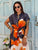 Sorrento Sunset Silky Shirt Dress - Love My Body