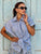 Riviera Stripe Embroidered Shirt - Love my Body