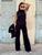 Maison de Villeneuve Noir 3 Piece Knit Set - Bougie Collection