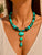Laguna Verde Luxe Pendant Necklace