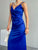 Royal Blue Silky Dress
