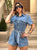 Paphos Denim Playsuit