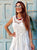 Blanc Crochet and Chiffon 2 piece set