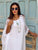 Pure Silk Kaftan – Blanc Riviera
