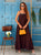 Mocha Gemstone Maxi Dress
