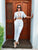 White Beaded Boho Co-ord