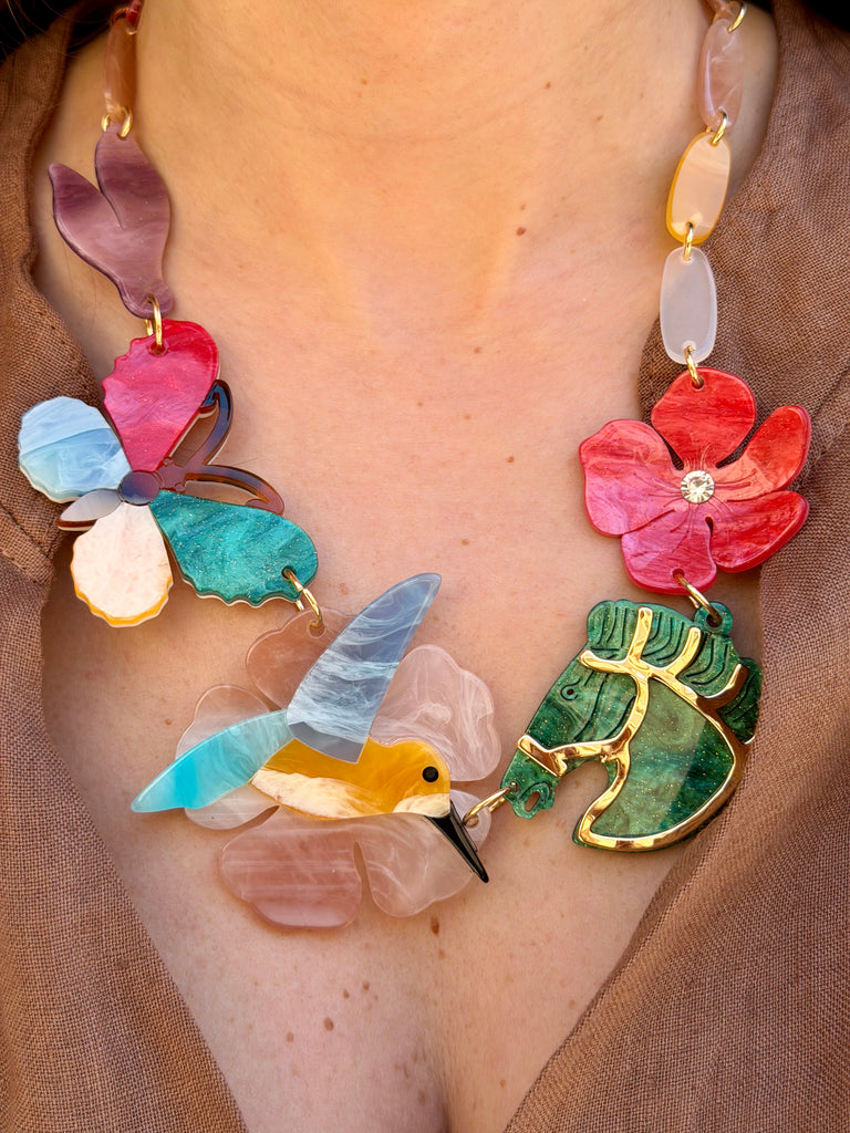 Bird of Paradise Necklace