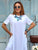 White Sands T-Shirt Maxi Dress