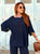 Navy Lara Viscose Knit Set