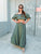 Olive Off Shoulder Co-ord Set