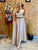 Ivory Belle Rosette Maxi Dress