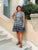 Navy Liv Sleevless Shirt Dress