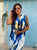 Azure Watercolour Maxi Shirt Dress - Love my Body