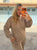 Taupe Diamond and Pearl Drop Tracksuit