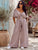Maison Broderie Pure Linen Co-Ord - Taupe