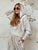 Ivory Sparkle Hoodie Set