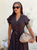 The Lourmarin Shirt Dress - Chocolate- Bougie Collection
