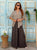Mocha Airflow Viscose Trousers