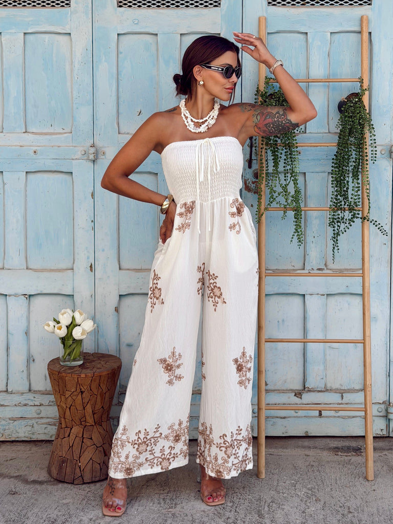 The Seraphina Embroidered Jumpsuit