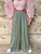Sage Airflow Viscose Wide Leg Trousers