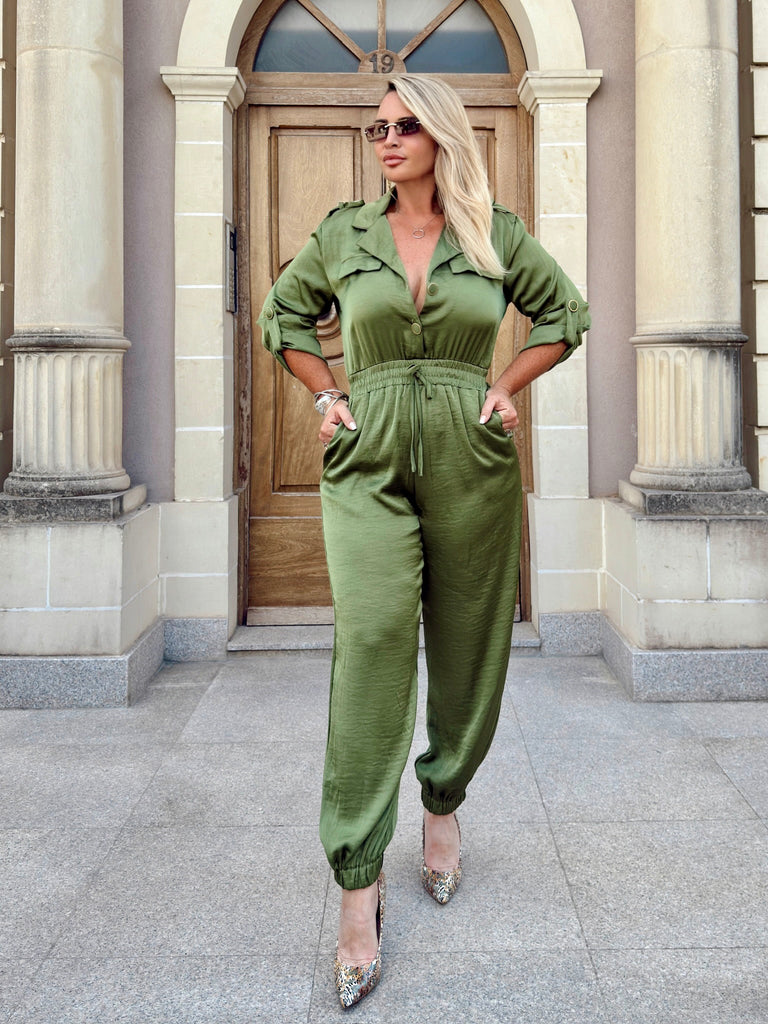 Green Jumpsuit