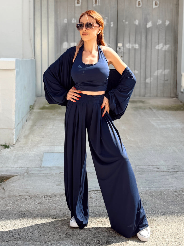 Navy Blue Monaco 3 piece Set