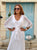 Serenissima Luxe Pure Silk Wrap Layered Maxi Dress