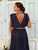 The Navy Elara Tiered Maxi Dress - Love my Body