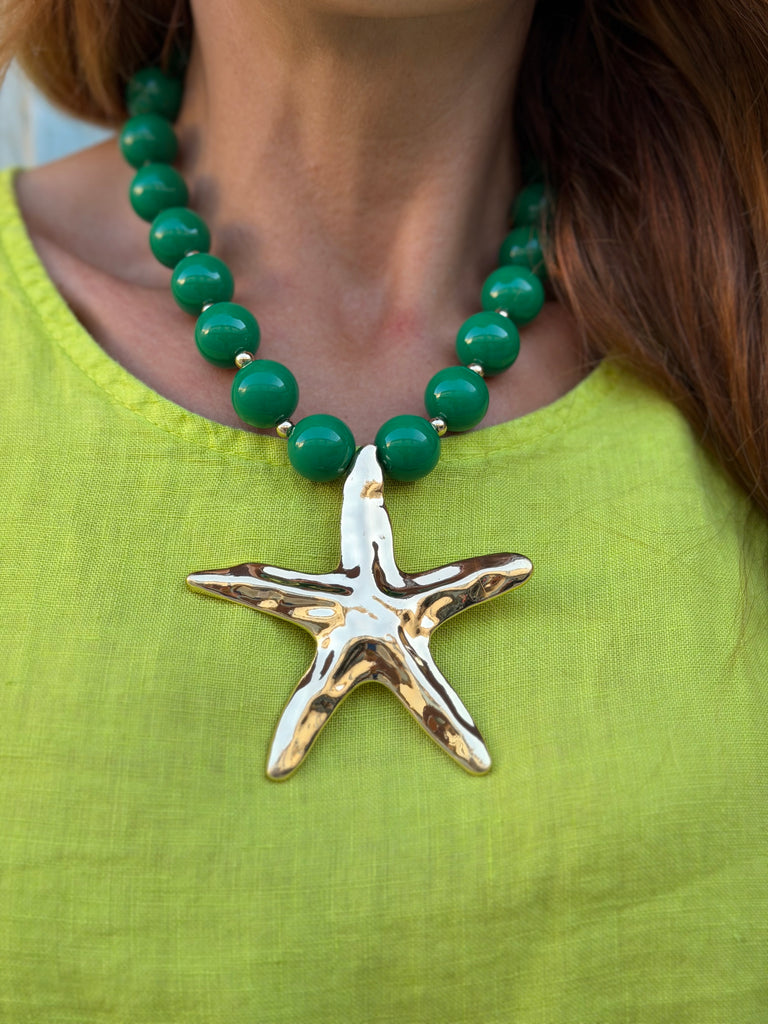 Verde Amalfi Starfish Necklace