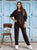 Rochefort Velour Tracksuit - Plus size