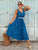 Azura Bloom Viscose Maxi Dress
