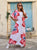 Fleur Riviera Luxe Viscose Maxi Dress - White