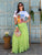 Lime Sorbet Cotton Maxi Skirt