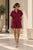 The Bordeaux Edit – Shirt & Shorts Co-Ord - Bougie Collection