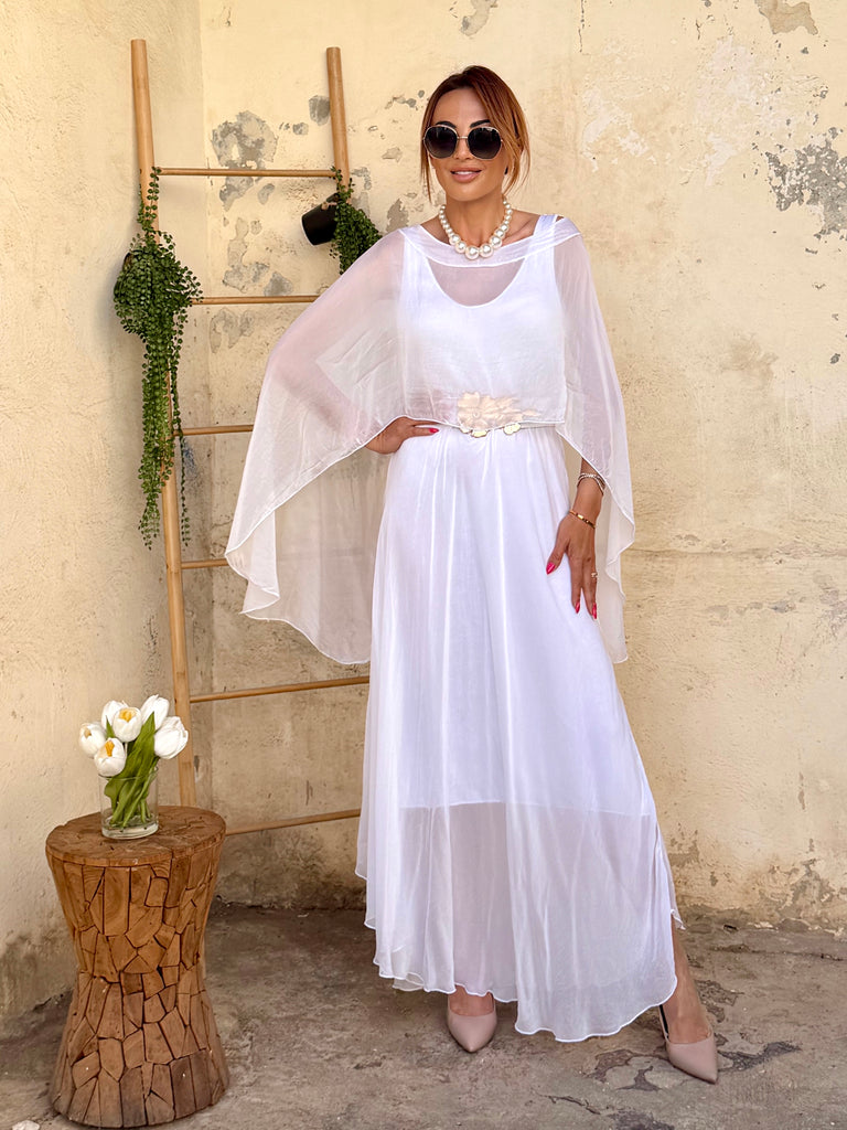 White Goddess Silk Set