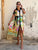 Palazzo Garden Shirt Dress Black - Love my Body