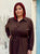 Mocha Trench Shirt Dress
