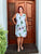White Floral Shift Dress