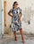 The Celeste Print Midi Shirt Dress - Love my Body