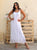 Liliana Plaited Strap Pure Silk Maxi Dress