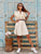Ivory Ruffle Cotton Dress