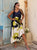 Verde Fiore Silky Maxi Dress - Love my Body
