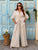 Sahara Embroidered Luxe Cotton Set - Beige