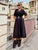 Black Grace Lace Midi Dress